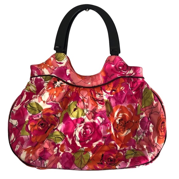Vera Bradley Handbags - Vera Bradley Quilted Vintage Rose Purse